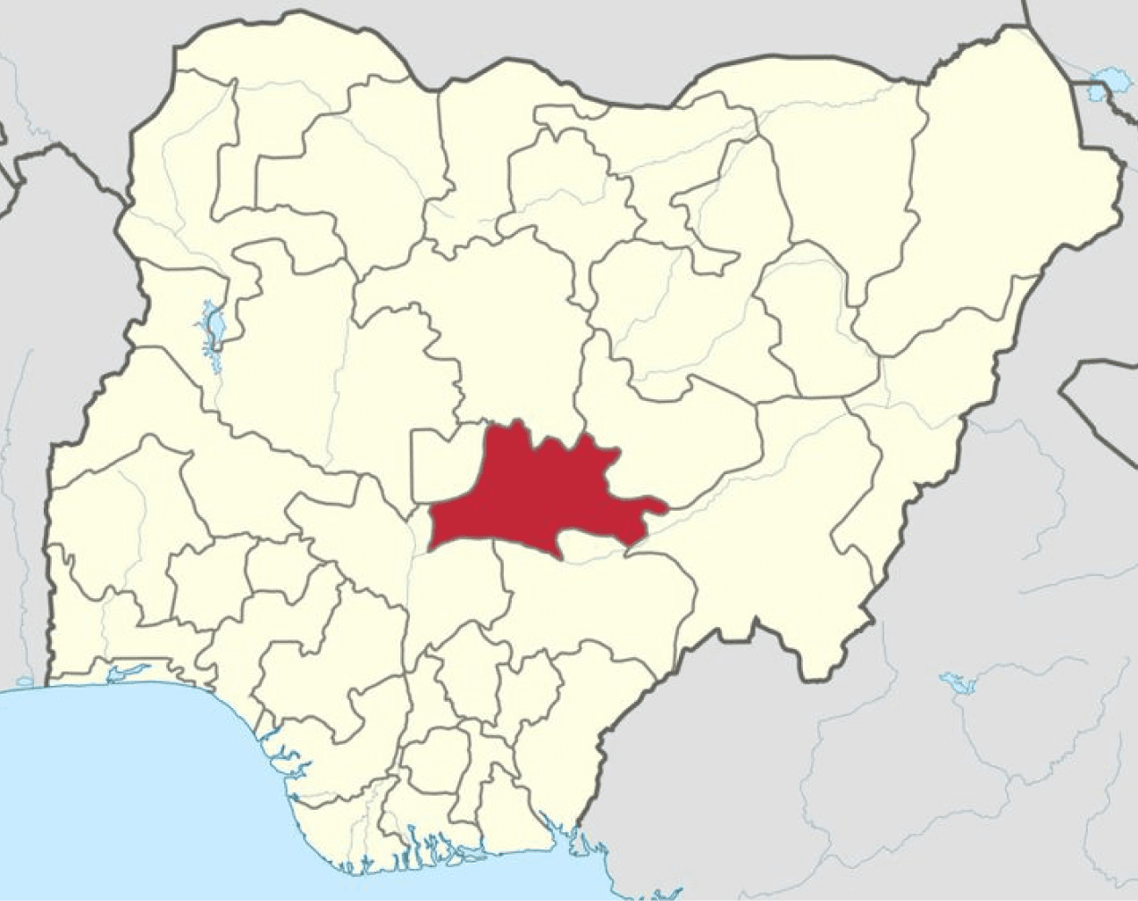 Map of Nigeria